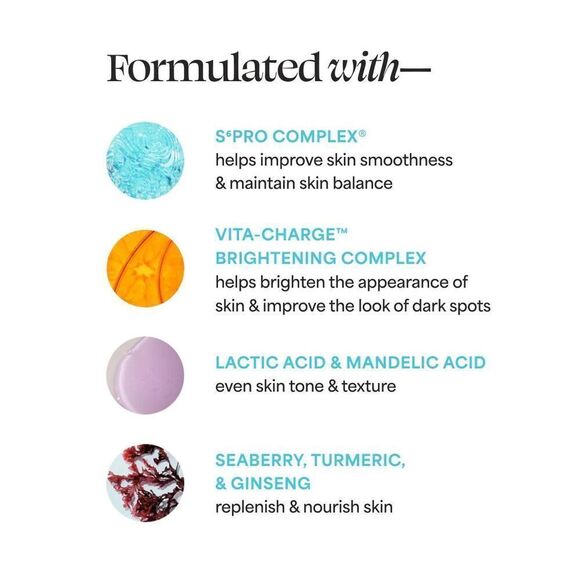 NEW TULA SKINCARE Bedtime Bright Vita-Charge L- overnight brightening treatment - Picture 4 of 10